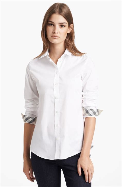 burberry women shirt sale|Burberry women's shirt nordstrom.